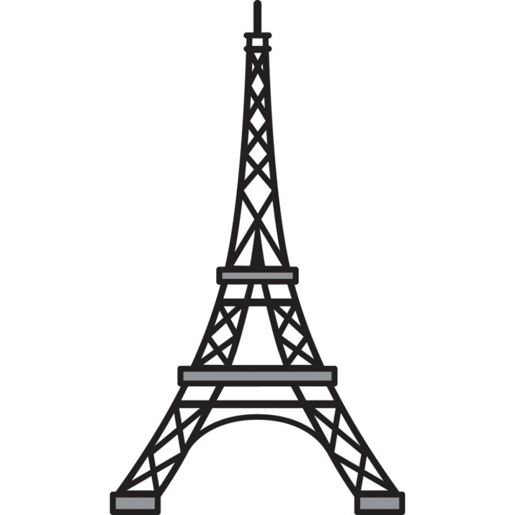 Eiffel Tower Easy Sketch at PaintingValley.com | Explore collection of