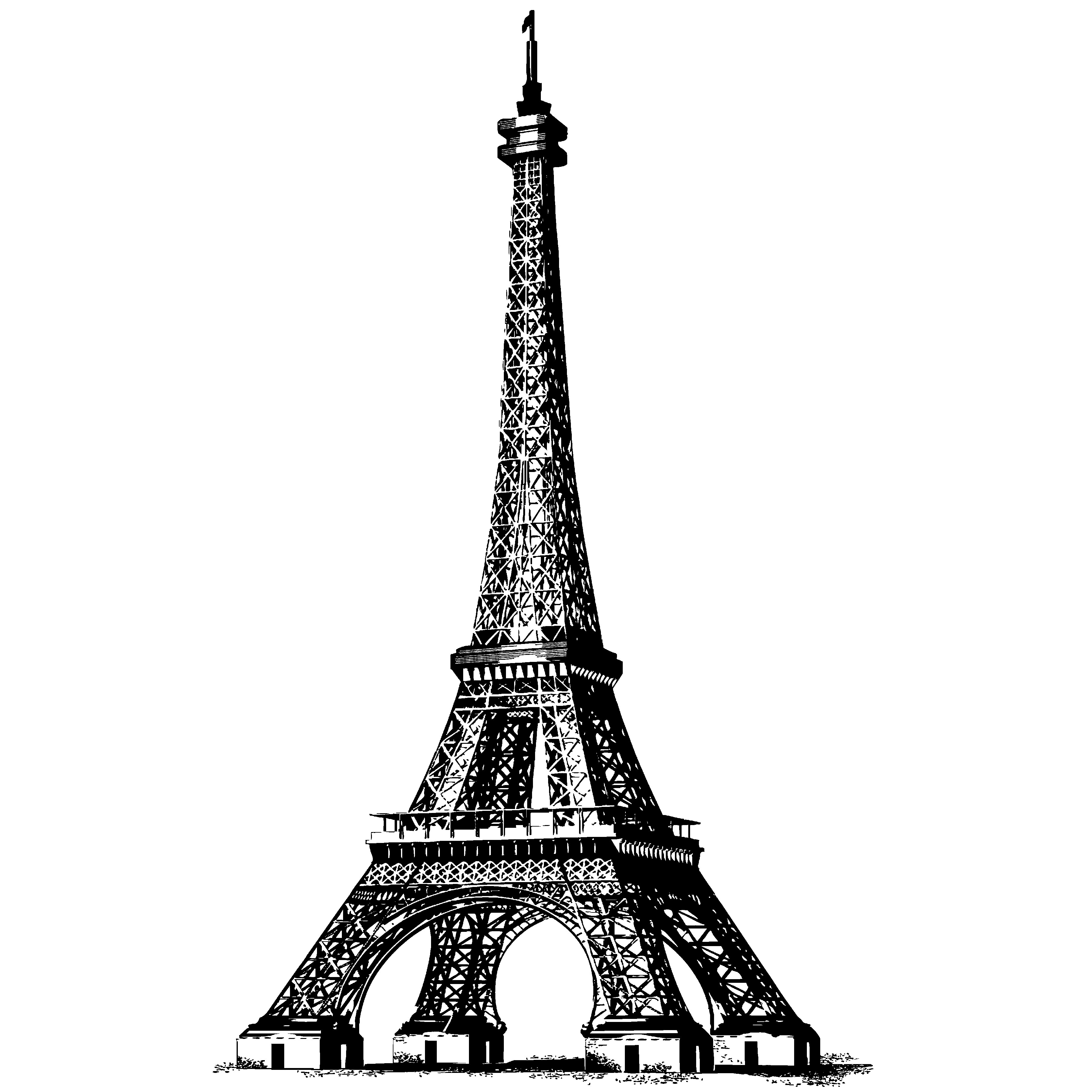 Eiffel Tower Simple Sketch at Explore collection