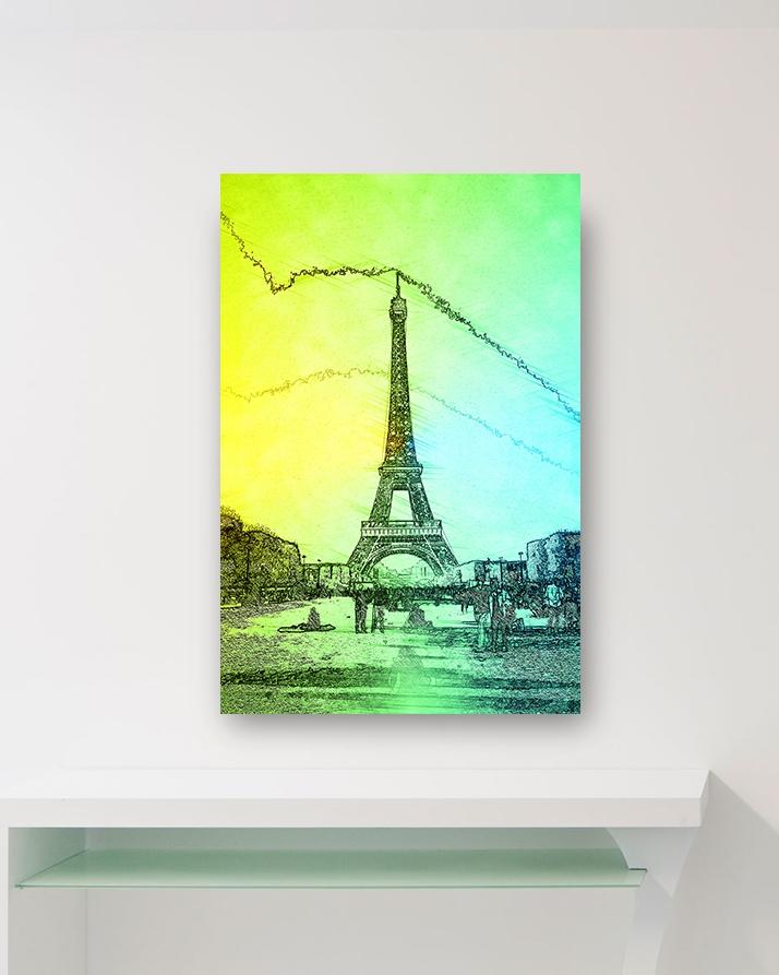 714x893 Eiffel Tower - Eiffel Tower Sketch Pictures