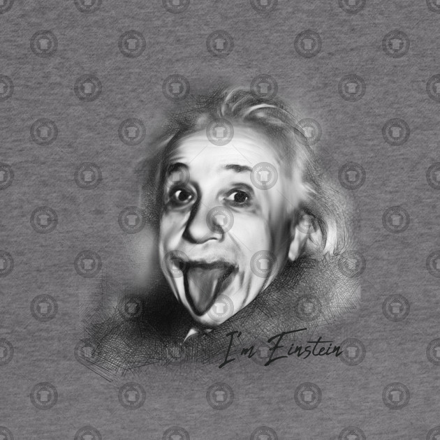 630x630 Sketch Albert Einstein - Einstein Sketch