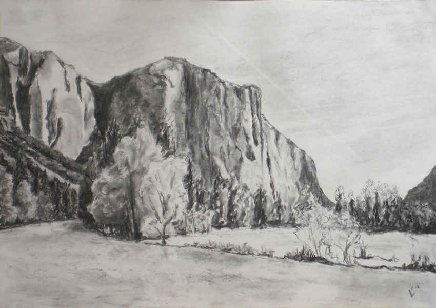 850x600 Laura Parker - El Capitan Sketch