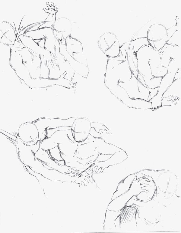 600x770 Elbow Strike Sequence By Shinsengumi77 - Elbow Sketch