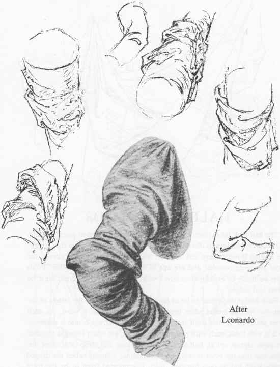 550x722 Spiral Folds - Elbow Sketch