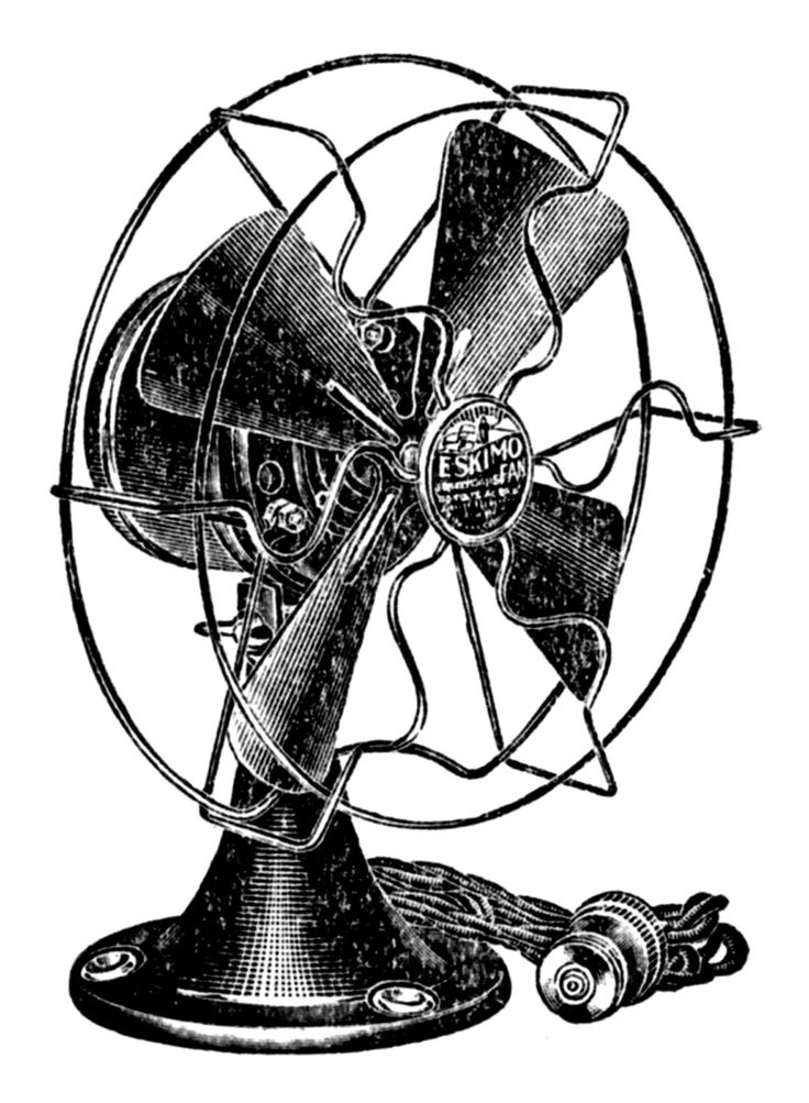 736x1003 Broken Clipart Electric Fan ~ Frames ~ Illustrations ~ Hd Images - Electric Fan Sketch