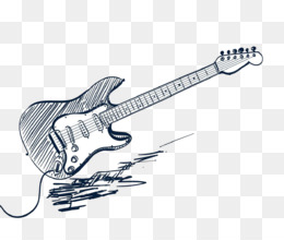 260x220 Free Download Drawing Electric Guitar Sketch Vector Graphics - Electric Guitar Sketch