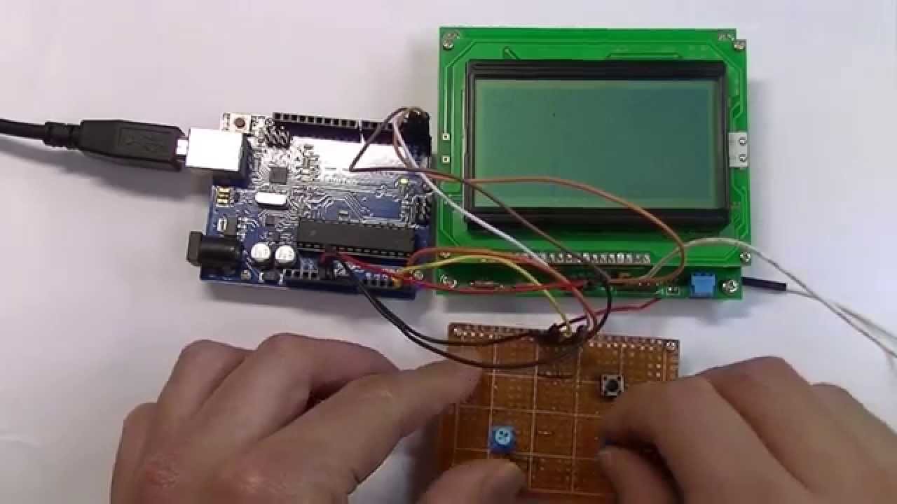 1280x720 An Electronic Etch A Sketch Made Of An Arduino And Potentiometers - Electronic Etch A Sketch