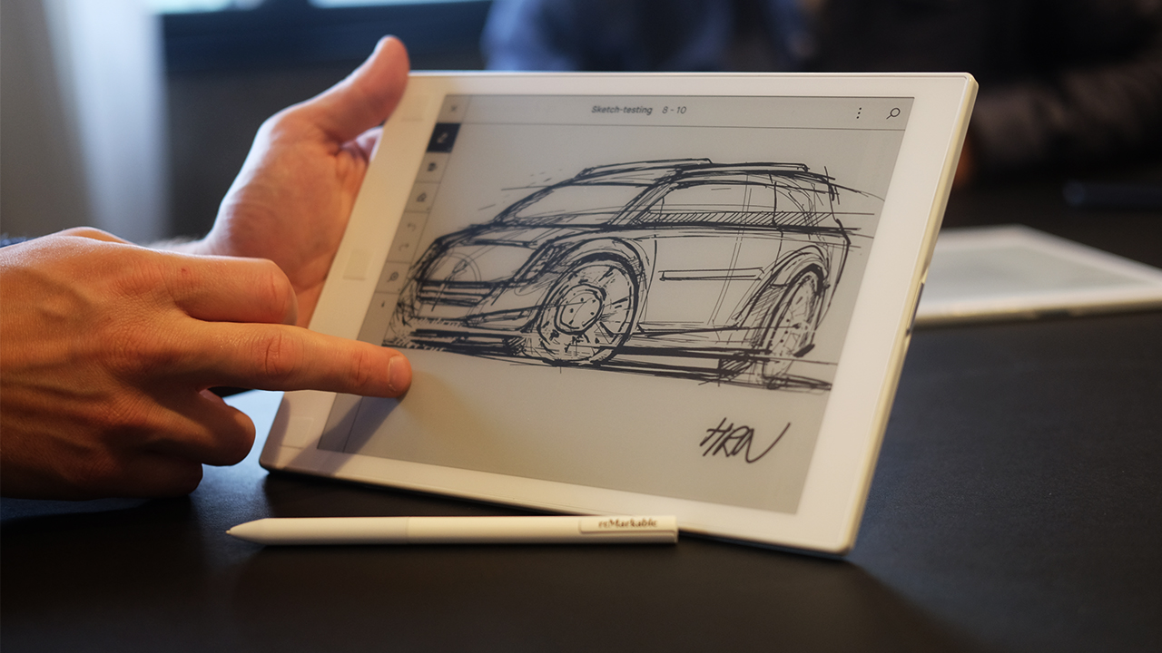 1280x720 Remarkable E Ink Tablet Review Trusted Reviews - Electronic Sketch