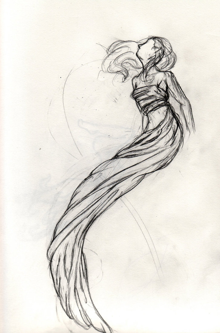 726x1100 Wind Element Sketch By Nytlin - Element Sketch