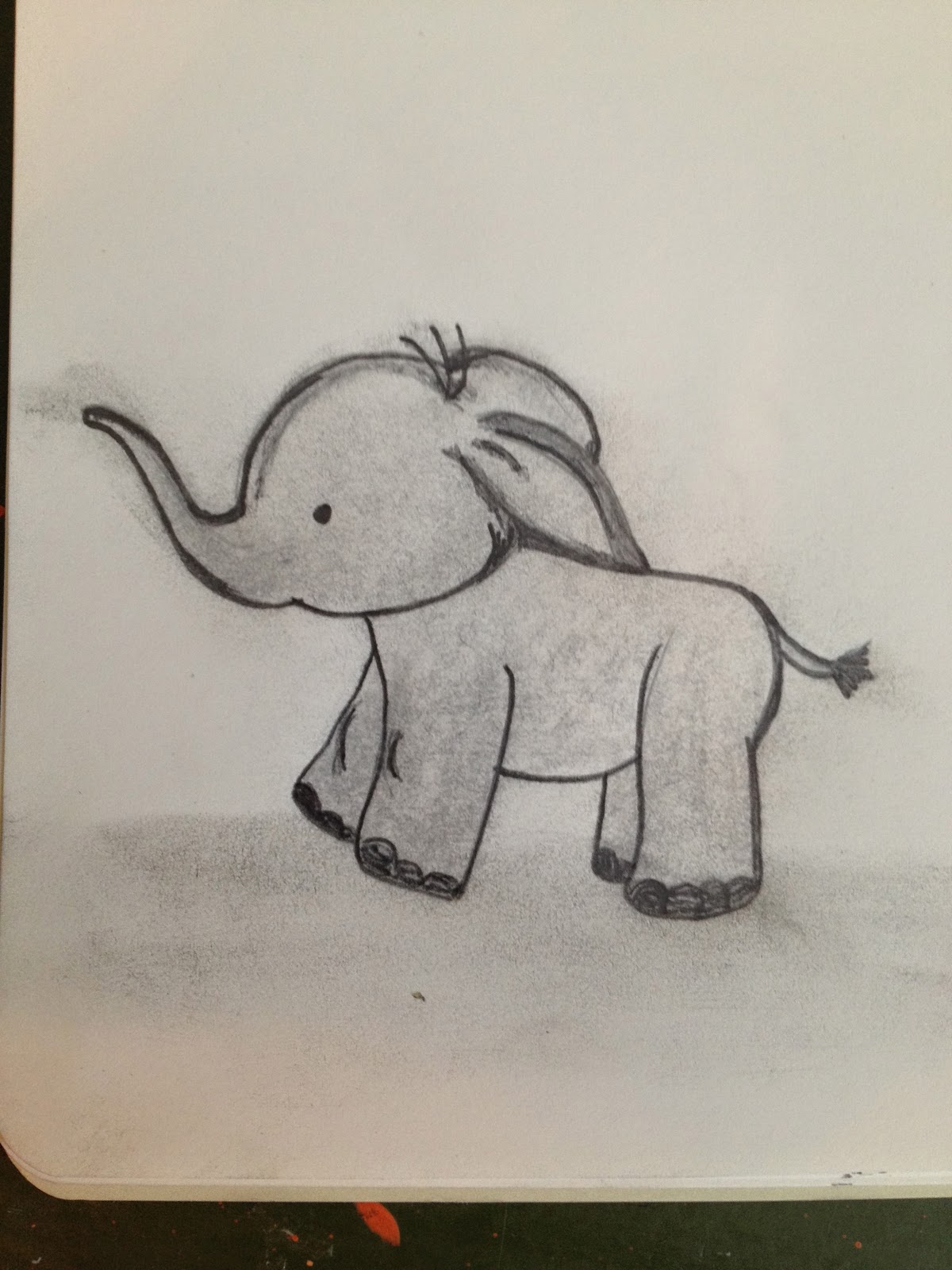1200x1600 Lifelooklens Baby Elephant Drawings - Elephant Sketch Easy