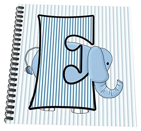 463x432 3drose Db 62849 1 E Is For Elephant In Blue For Boys - Elephant Sketch For Kids