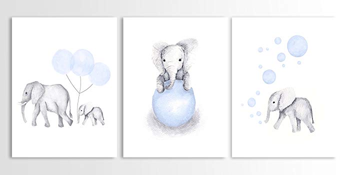 700x350 Baby Elephant Painting, Art For Children, Girls Art - Elephant Sketch For Kids