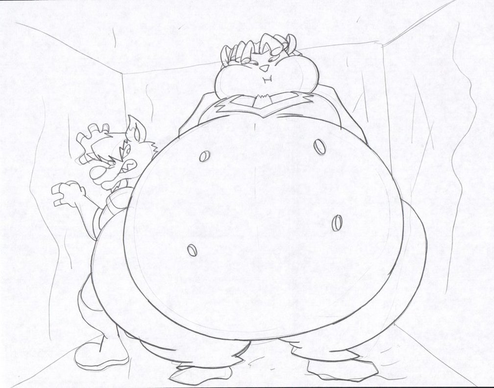 1008x792 Fat Mark In Elevator Sketch Lion By Virus 20 - Elevator Sketch