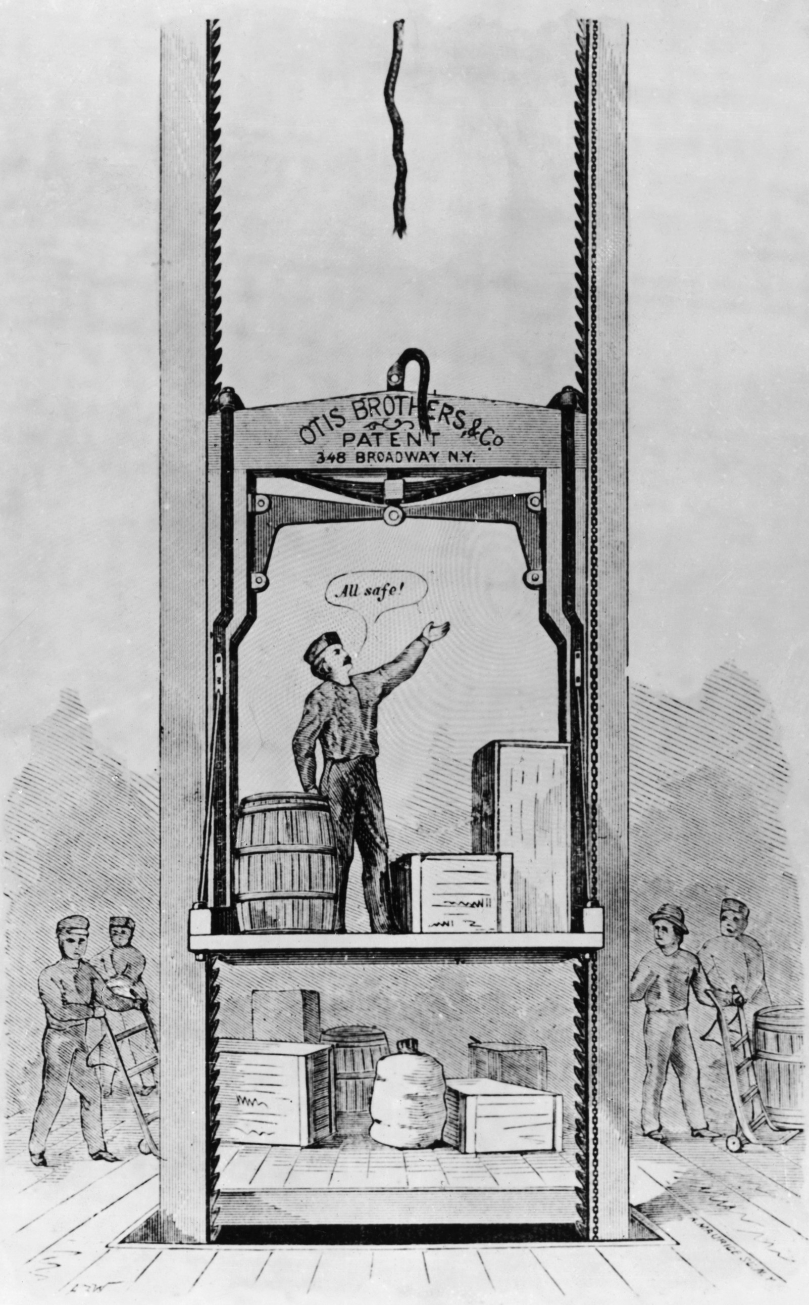 1602x2582 I Was Watching Mad Men And, Apparently, Elevator Operators Were - Elevator Sketch