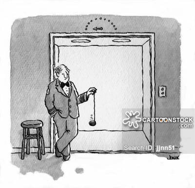 400x385 Lift Operators Cartoons And Comics - Elevator Sketch