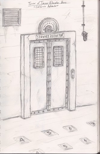 332x512 Concept Art - Elevator Sketch