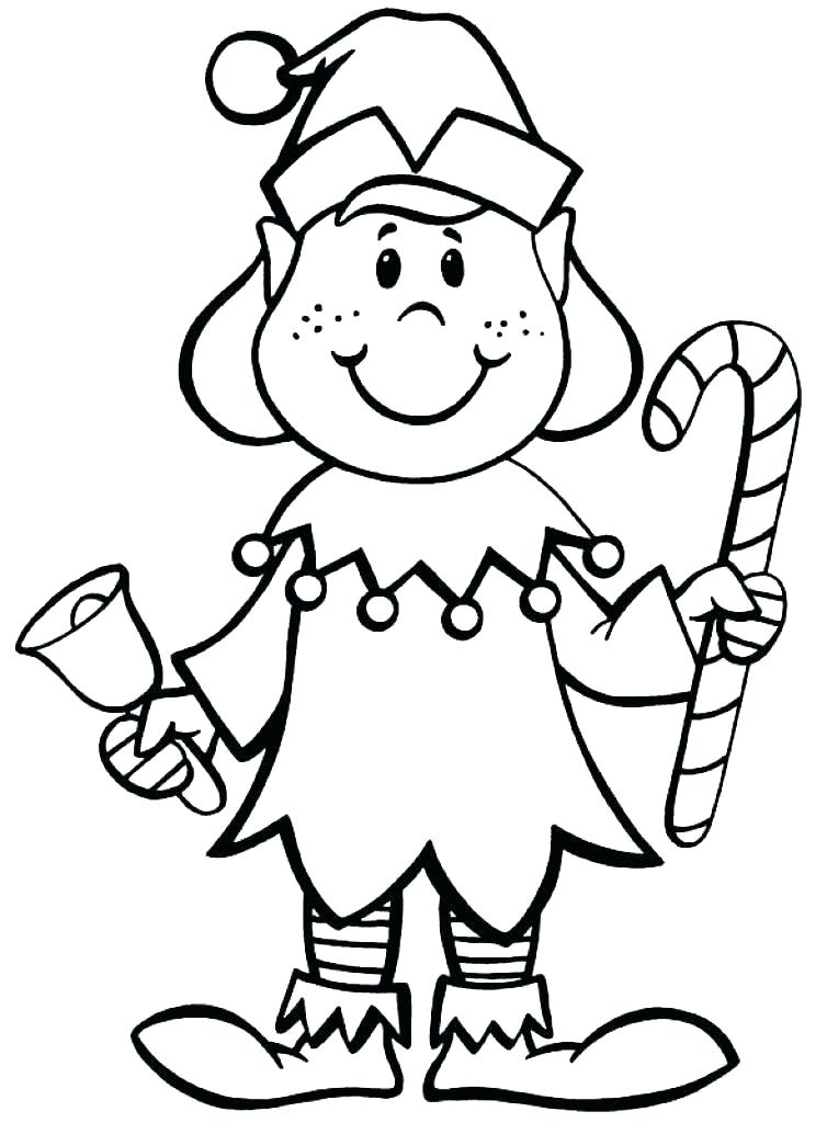 754x1024 Shelf Elf Coloring - Elf On The Shelf Sketch