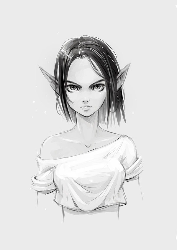 600x849 Mad Sterben - Elf Sketch