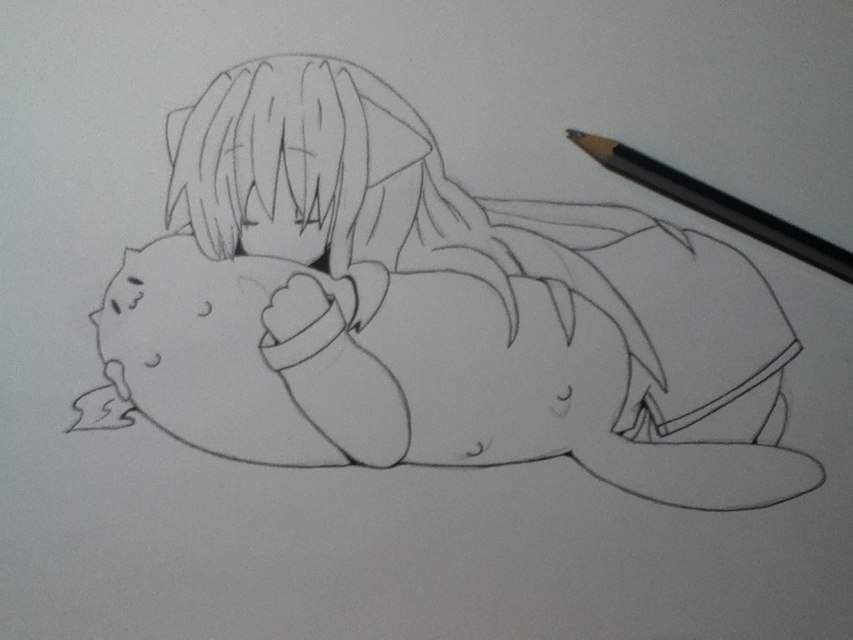 853x640 Elfen Lied Anime Amino - Elfen Lied Sketch