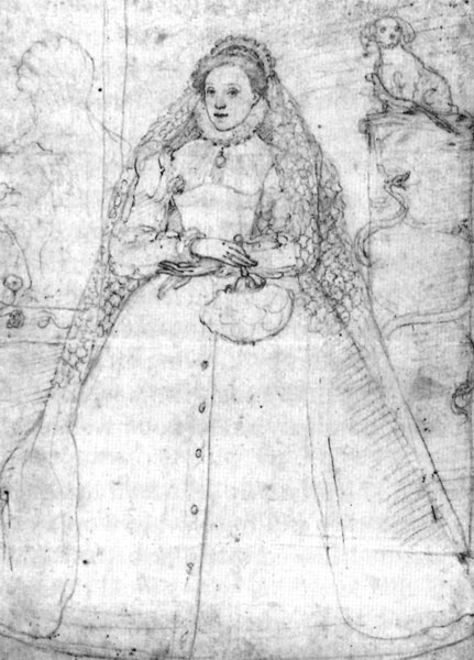 431x600 Fileelizabeth I Zucarro Sketch.jpg - Elizabeth Sketch