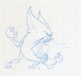 320x302 E Doodles April 2008 - Elmo Sketch