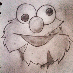 240x240 Elmo - Elmo Sketch
