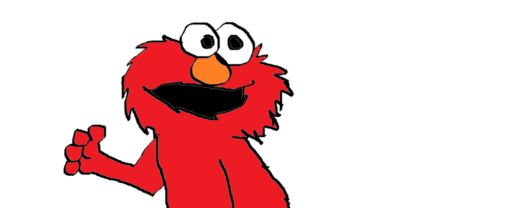 1024x419 Elmo Sketch By Nicholasfromtx - Elmo Sketch