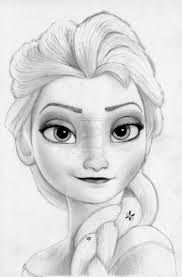 182x277 Frozen Drawings Disney Frozen Drawings, Drawings - Elsa Pencil Sketch