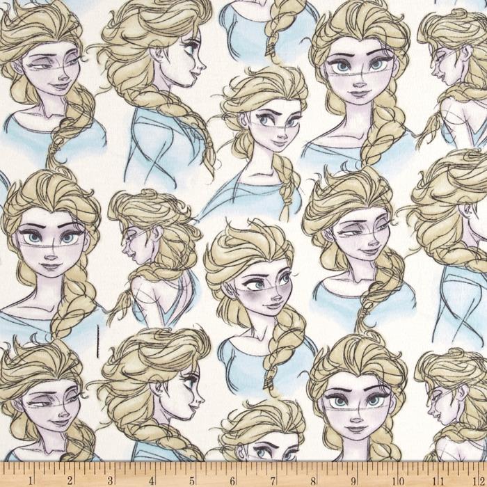 700x700 Disney Frozen Elsa Sketch Stretch Knit Fabric Suit T Shirts 12 - Elsa Sketch