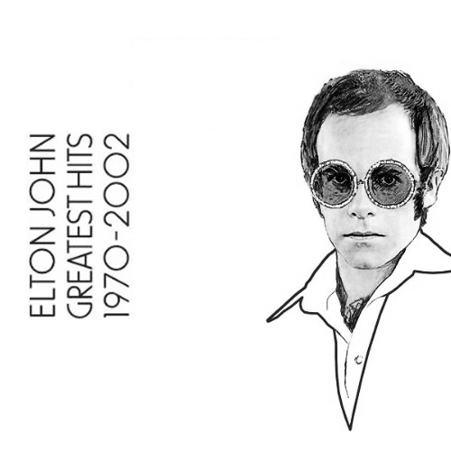 500x500 Elton John - Elton John Sketch
