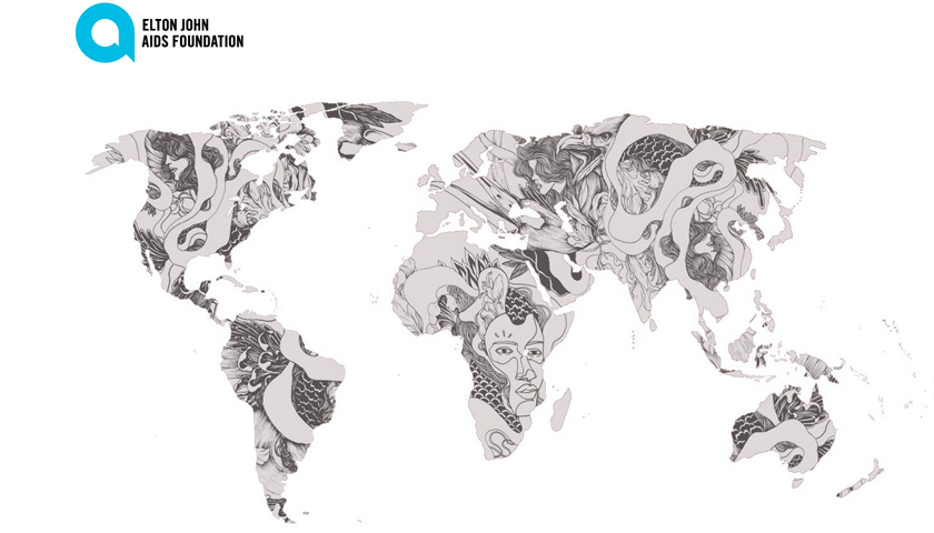 840x480 Elton John Aids Foundation Announces New Funding Initiatives To - Elton John Sketch