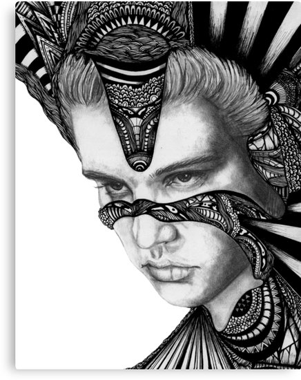 436x550 Elvis Presley Sketch And Doodle Canvas Prints By Iamthenumber23 - Elvis Presley Sketch