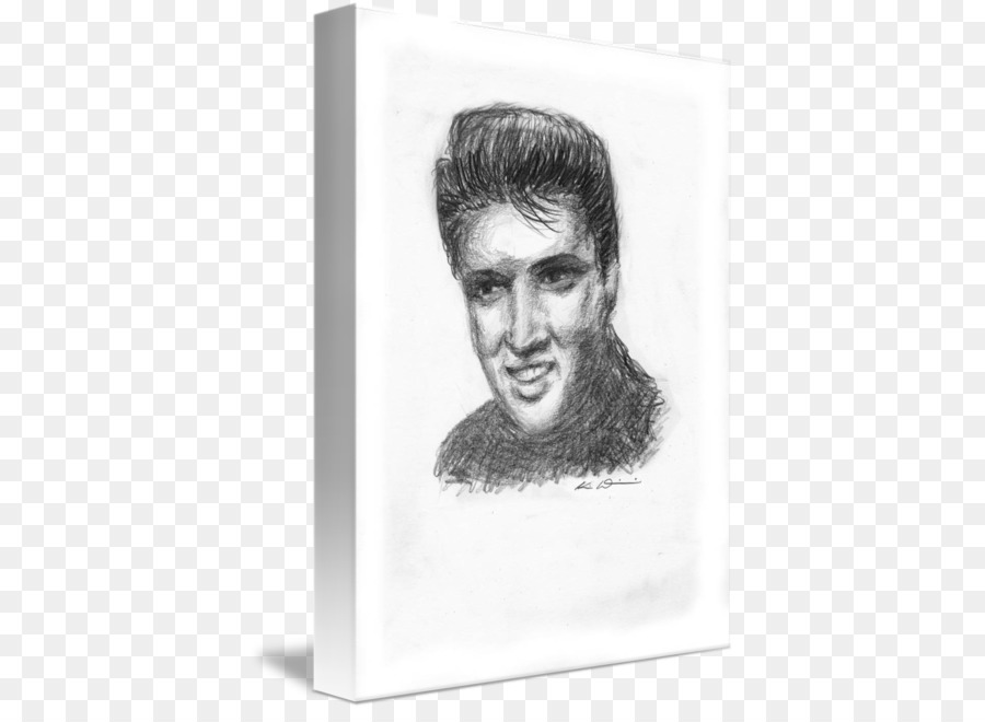 900x660 Figure Drawing Forehead Jaw Sketch - Elvis Presley Sketch