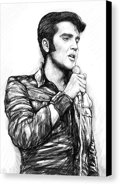 Elvis Sketch at PaintingValley.com | Explore collection of Elvis Sketch