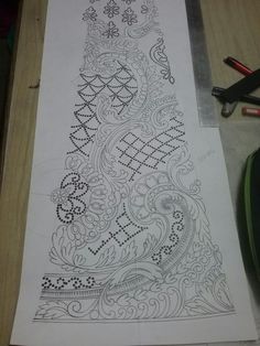 236x314 Crewel Inked.jpg Designs Embroidery, Embroidery - Embroidery Designs Sketch