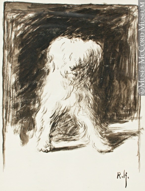 293x385 M966.176.86 A Criminal In Embryo Drawing - Embryo Sketch