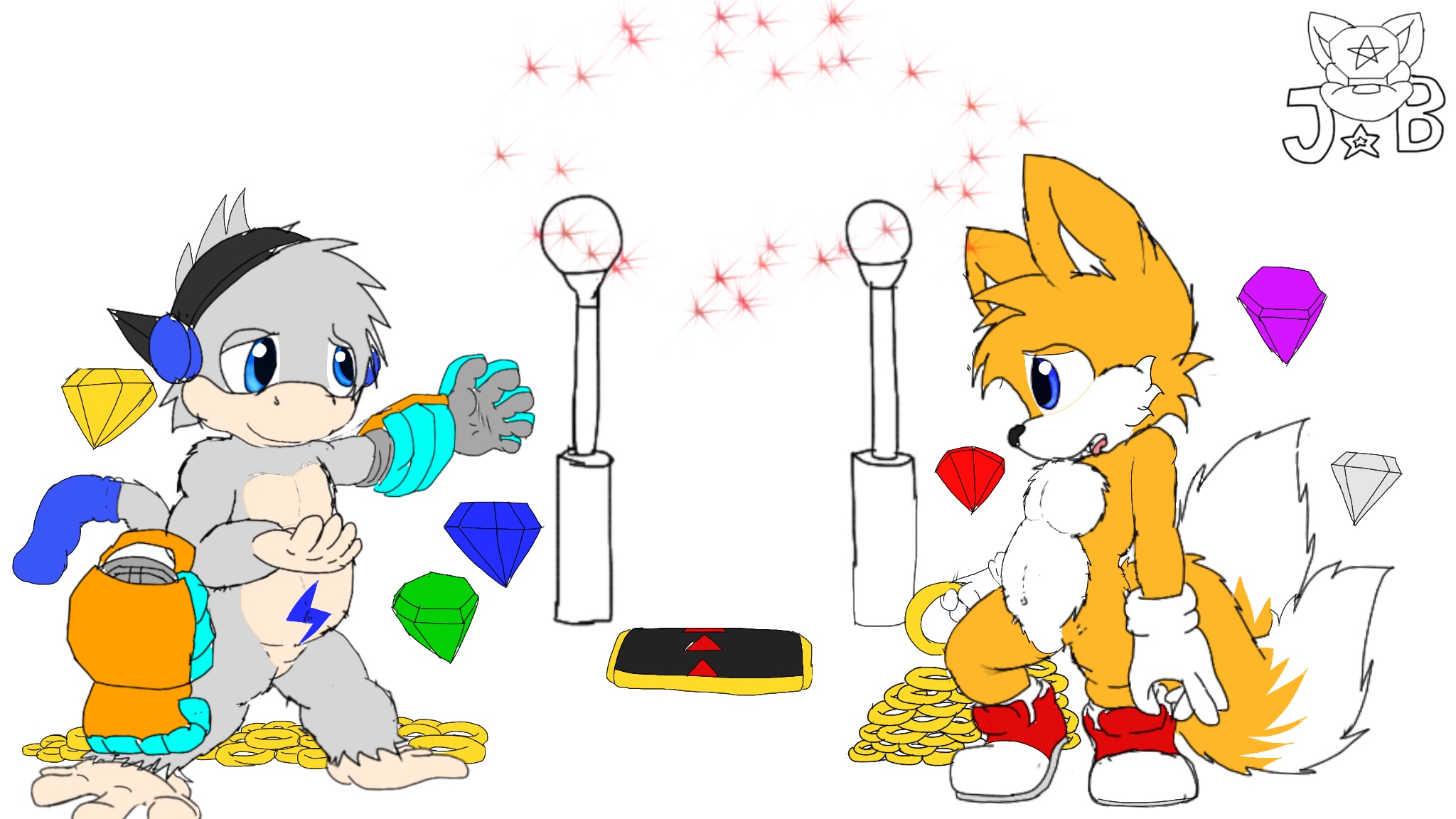 2048x1152 Last Emerald Sketch Weasyl - Emerald Sketch