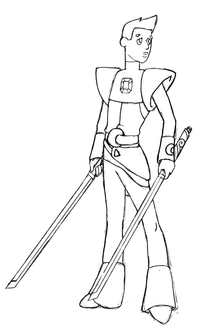 719x1112 Stone Gem - Emerald Sketch