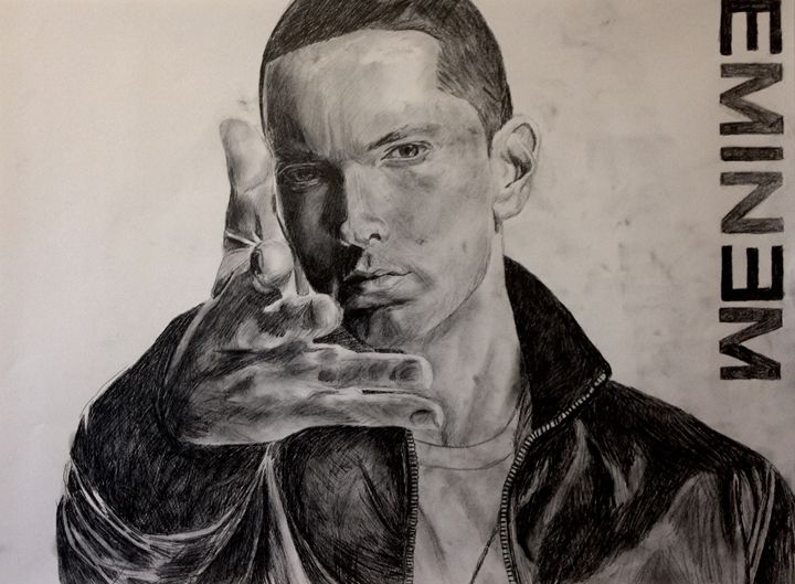 Eminem Sketch at PaintingValley.com | Explore collection of Eminem Sketch