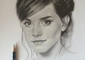 Emma Watson Sketch at PaintingValley.com | Explore collection of Emma ...