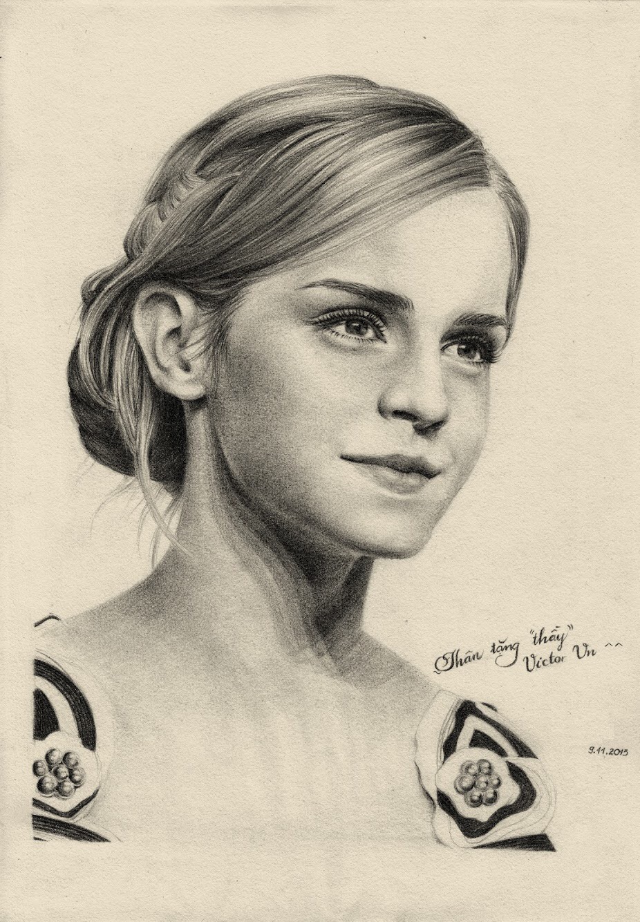 926x1334 Emma Watson - Emma Watson Sketch