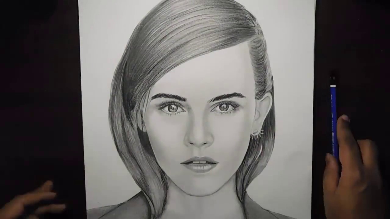 1280x720 Emma Watson - Emma Watson Sketch