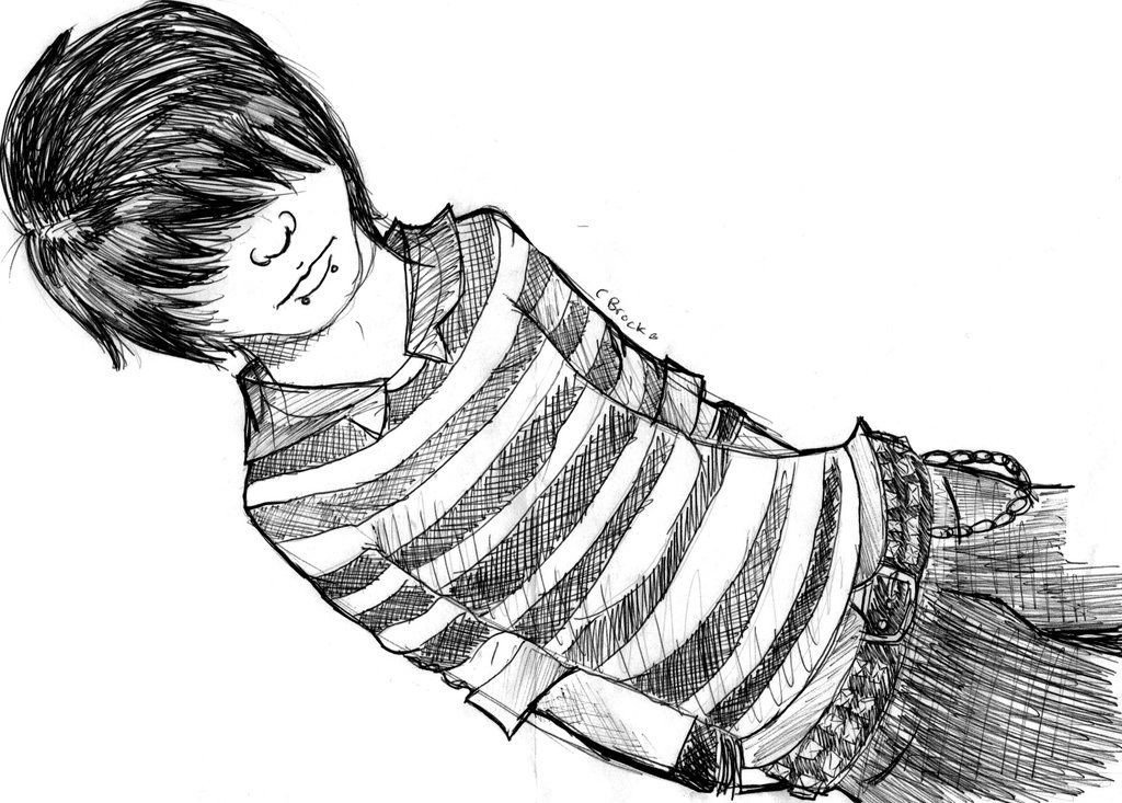 1024x733 Pin By Megan Marie On Artisticness ! ) In 2018 Emo - Emo Boy Sketch