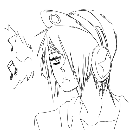 500x500 Sketch Emoboy By Text92 - Emo Boy Sketch