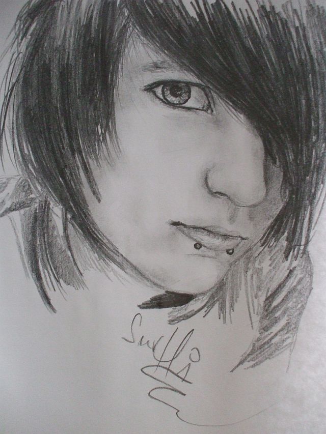 640x853 Emo Boys Sketches Emo Boy By ~sushi182 Art - Emo Boy Sketch