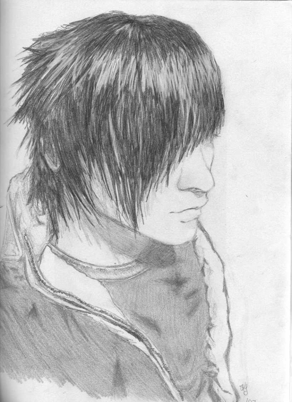 600x826 Emo Boys Sketches Emo Boy By ~evenineedlove Art - Emo Boy Sketch