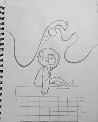 320x399 Emogirl Drawings On Paigeeworld. Pictures Of Emogirl - Emo Girl Sketch