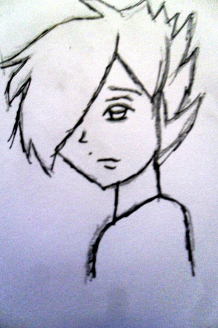 730x1095 Easy Emo Drawings Emo Boys Sketches Simple Emo Boyaniarn On - Emo Sketches