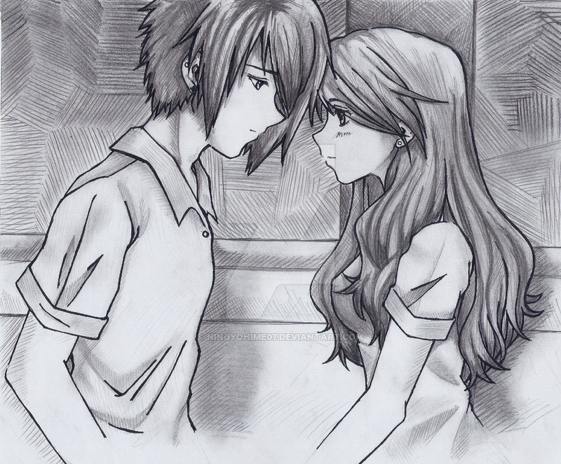800x663 Collection Of Emo Drawings Of Love High Quality, Free - Emo Sketches