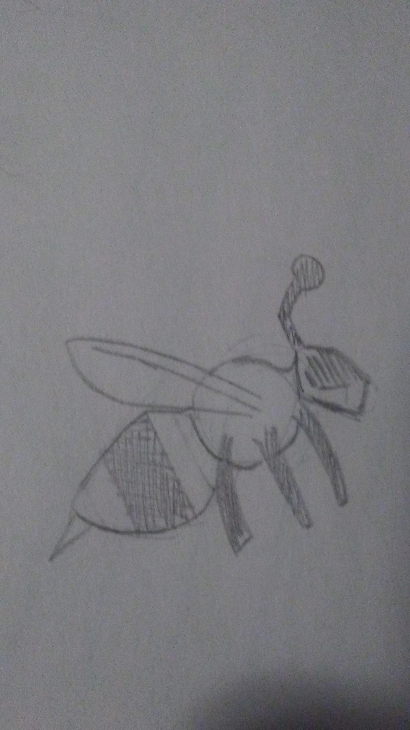 1440x2560 Bee Emoji Sketch Hellointernet - Emoji Sketch