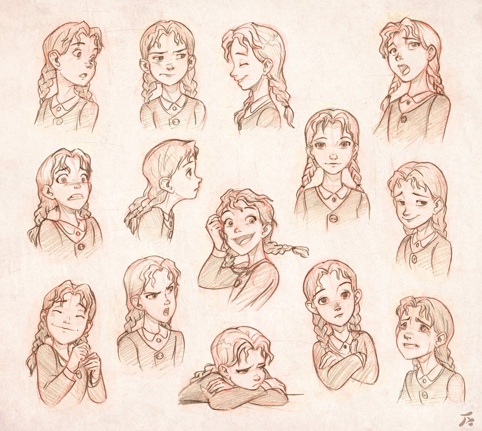 945x846 Emotional Sketches By Tanya Buka - Emotional Sketches